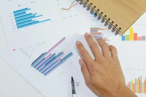 Business documents Foto stock