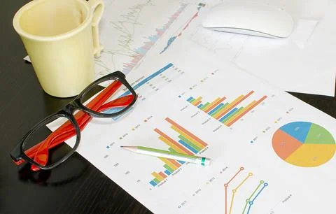 Business documents Stock Photos
