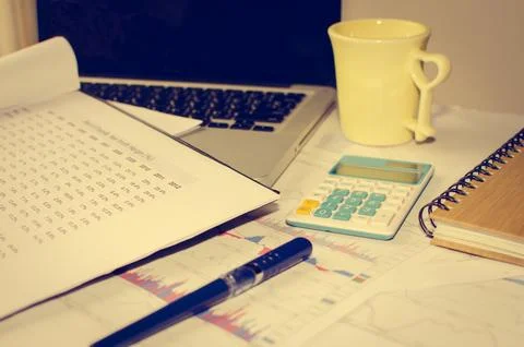 Business documents Stock Photos