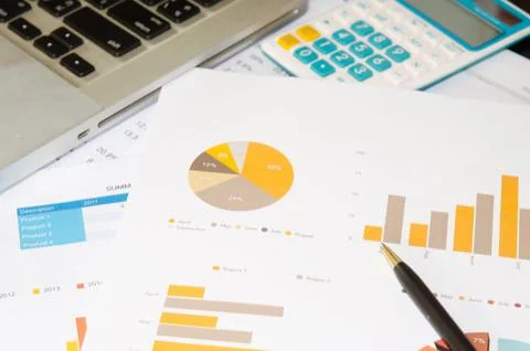 Business documents Stock Photos