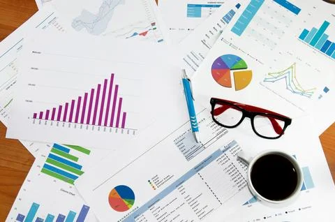 Business documents Stock Photos