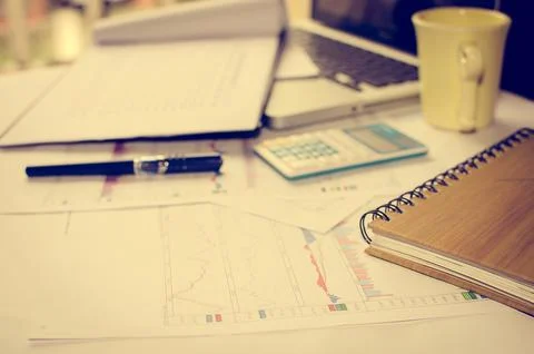 Business documents Stock Photos