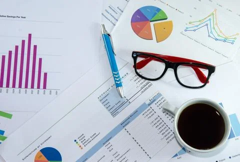 Business documents Stock Photos
