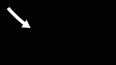 Business down graph arrow animation with glow. 스톡 동영상 131300485