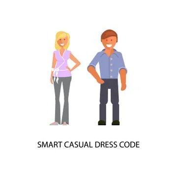 Business dress code イラスト素材