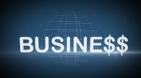 Business with Earth on the back background. 스톡 동영상 67440161