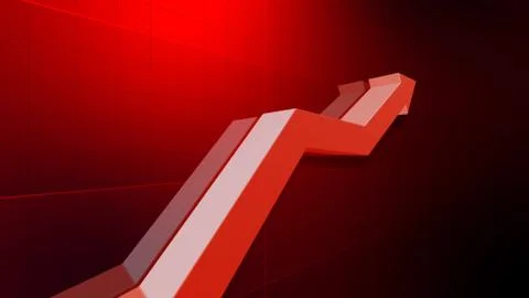 Business Economy Data Graph Chart Bar Growth Success 3D illustration backgro Stock Illustration