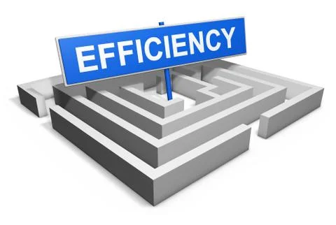 Business Efficiency Concept Stock Illustration