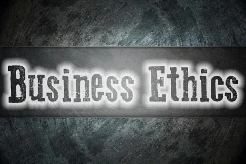 Business ethics concept イラスト素材