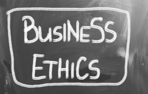 Business Ethics Concept Illustrazione stock