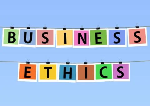 Business Ethics Stock Illustration