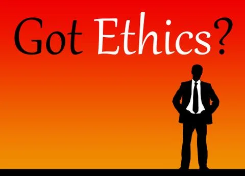 Business ethics Stock-Illustration