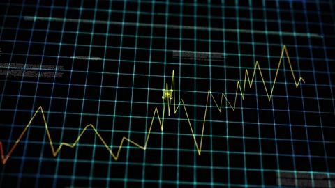 Business Exchange Chart Background 4K stock video Stock Footage 146346250