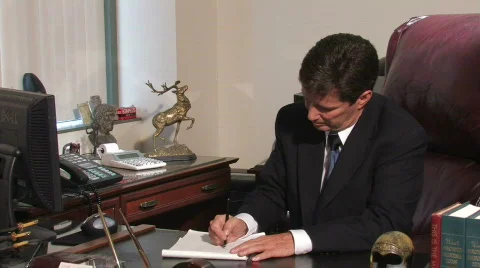 Business Executive Video stock 505387