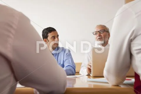 Business Executives In A Meeting