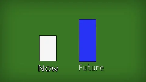 Business expectation, green screen background Stock Footage 296726460