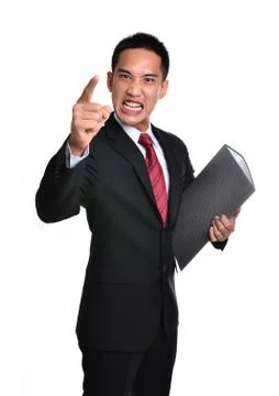 Business expression worry Foto stock