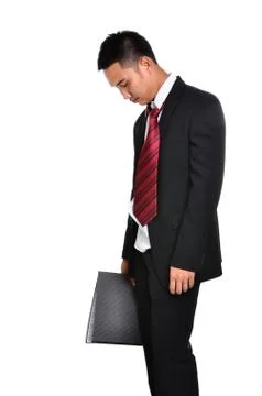 Business expression worry Foto stock