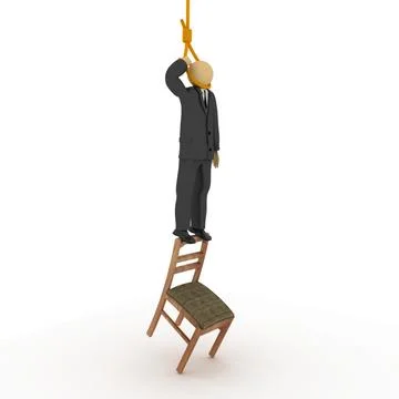Business fail Stock Illustration