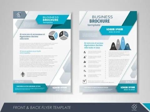 Business flyer Stock Illustration