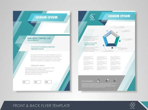 Business flyer presentation Stock Illustration