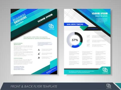 Business flyer presentation Stock Illustration
