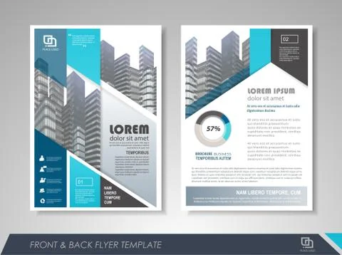 Business flyer presentation Stock Illustration