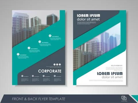 Business flyer presentation Stock Illustration