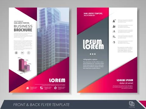Business flyer presentation Stock Illustration