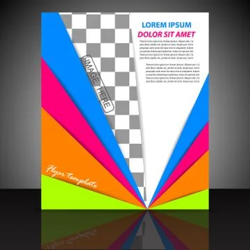 Business flyer template Stock Illustration