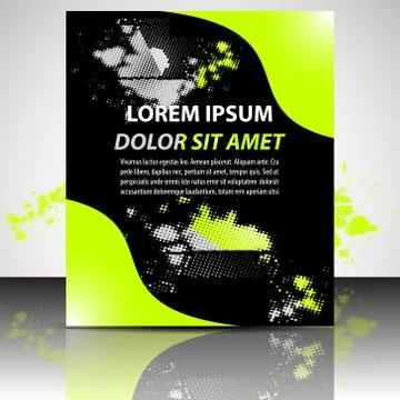 Business flyer template Stock Illustration