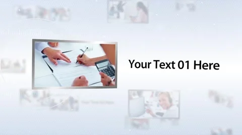 Business Flying Presentation II - Apple Motion 5 and Final Cut Pro X Template Stock After Effects