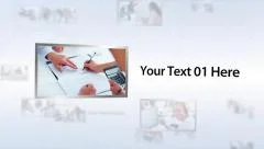 Business Flying Presentation II - Apple Motion 5 and Final Cut Pro X Template Stock After Effects
