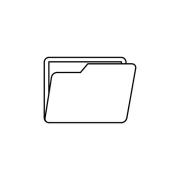 Business folder document 스톡 일러스트