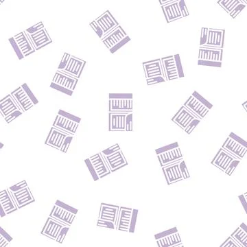 Business folder glyph vector seamless pattern Illustrazione stock