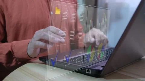 Business Video stock 244385674