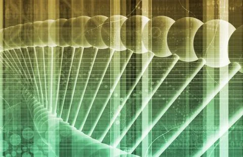 Business genetics Illustrazione stock