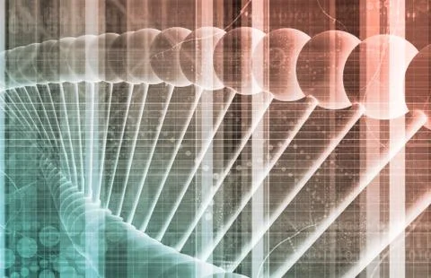 Business genetics 库存插图