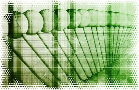 Business genetics Illustrazione stock