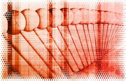 Business genetics Illustrazione stock