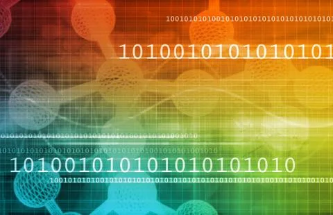 Business genetics Illustrazione stock