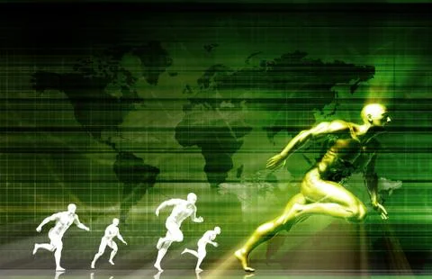 Business Genetics Illustrazione stock