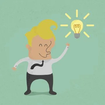 Business get idea , eps10 vector format Иллюстрация
