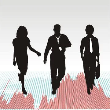 Business global Stock Illustration