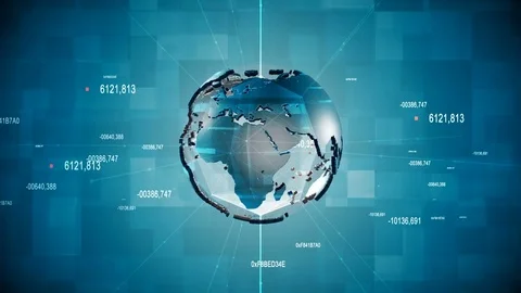 Business Globe Animation. Stock Footage 72585859