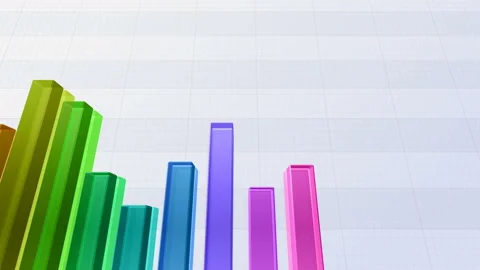 Business Graph 18 2 BnF1c 4k Stock Footage 95444580
