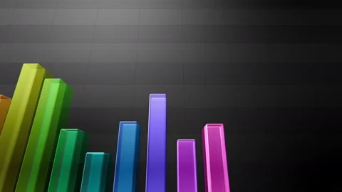 Business Graph 18 2 BnF2c 4k Video stock 95434022