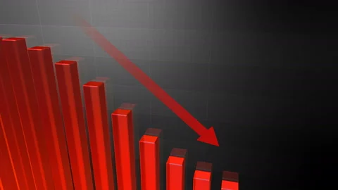 Business Graph 18 2 BwG2r 4k Stock Footage 95443871