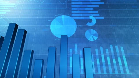Business Graph 18 8 BnF1b1 4k Vidéo 101302890