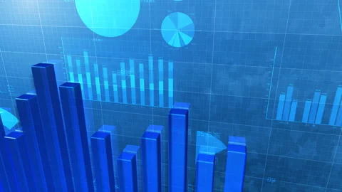 Business Graph 18 8 BnG1b2 4k Stock Footage 101306282